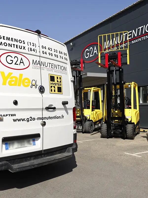 G2A Logo-2 hariots élévateurs, chariots élévateurs électriques, chariots élévateurs pour charges lourdes